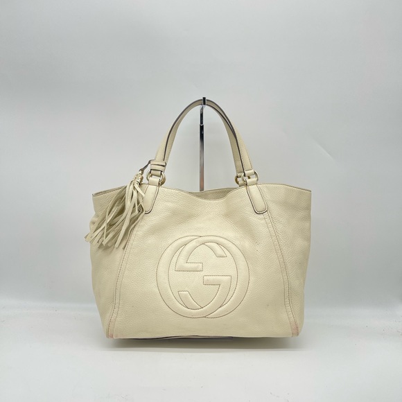 Gucci Handbags - Gucci GG Logo Leather Soho Totes Shoulder Bag